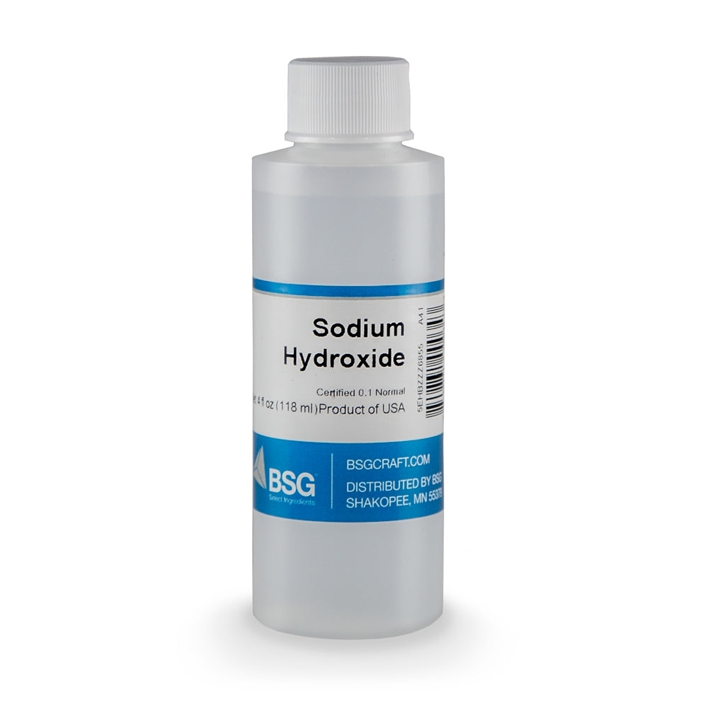 Sodium Hydroxide - 4 oz