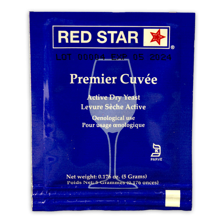 Red Star Premire Cuvée Wine Yeast- 5 g packet