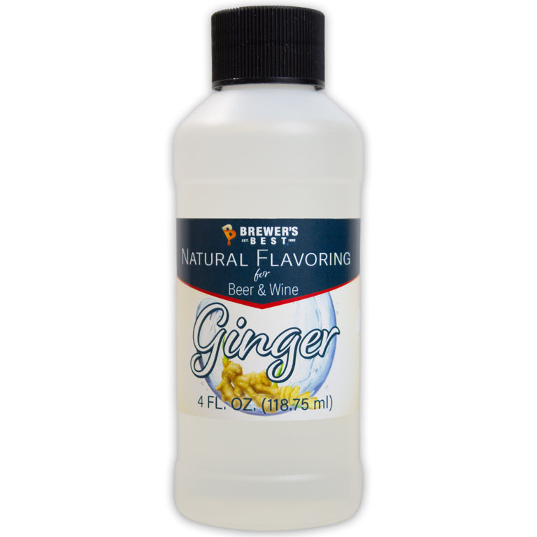 Natural Ginger Flavoring Extract - 4 Oz