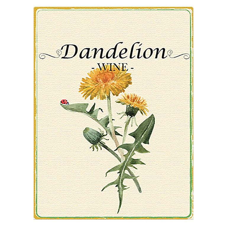 Dandelion Wine Labels 30/Pack