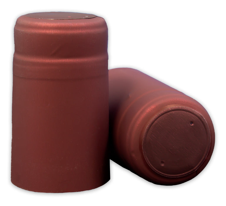 Burgundy Shrink Capsules - 30 CT