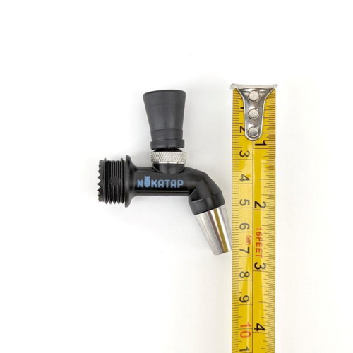 NukaTap® Mini Beer Faucet | Matte Black | Forward Sealing