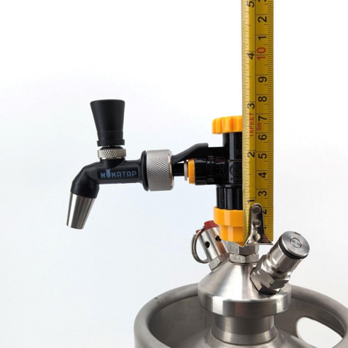 NukaTap® Mini Beer Faucet | Matte Black | Forward Sealing