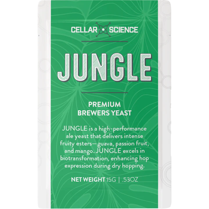 CellarScience® JUNGLE Dry Yeast | Specialty Ale | Premium Beer Yeast