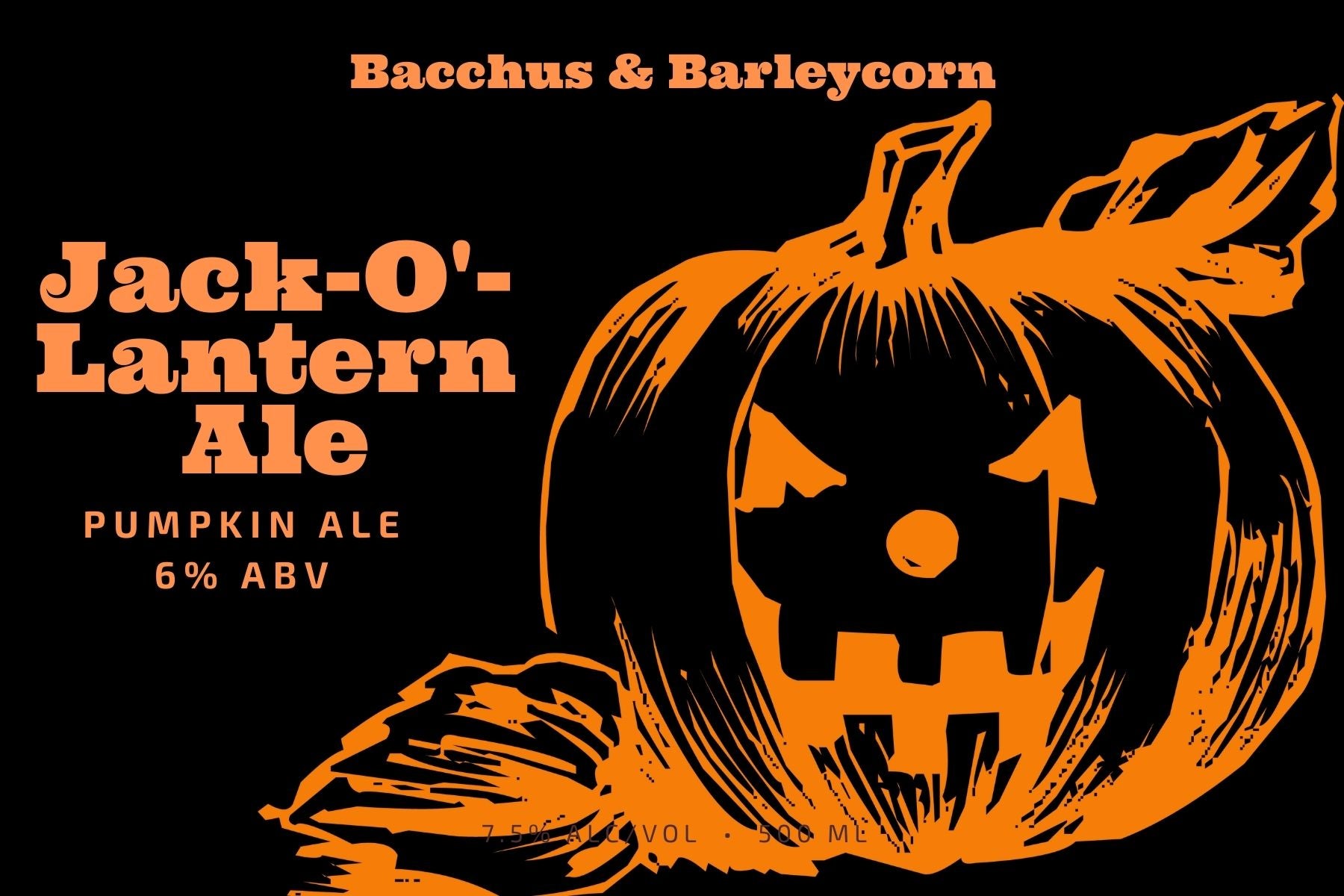Jack-O'-Lantern Ale (Pumpkin Spice Ale)