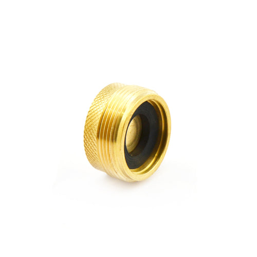 Faucet Plug with Washer (Plated Brass)