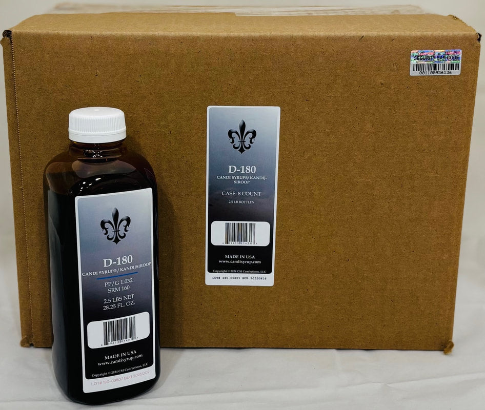 D-180 Belgian Candi Syrup 180 Lovibond - 2.5 lb