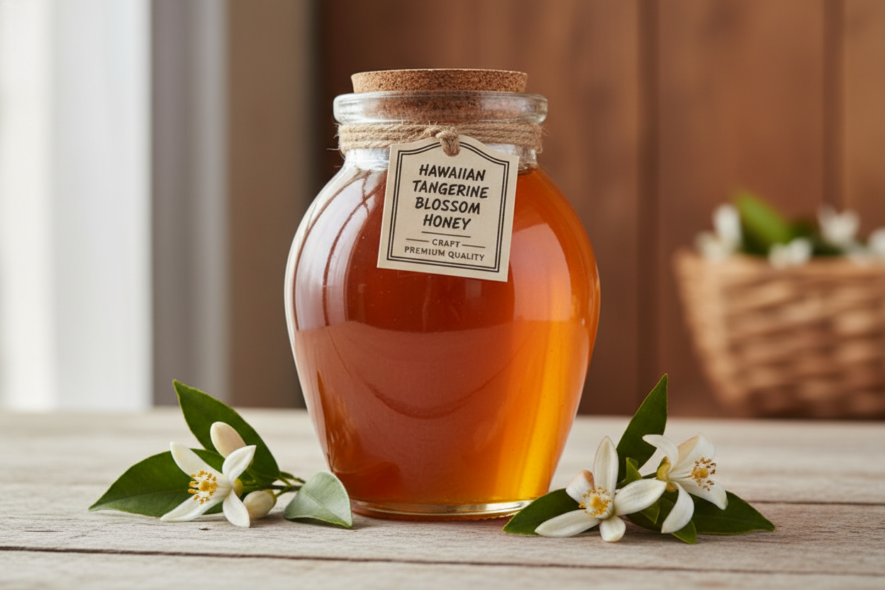 Hawaiian Tangerine Blossom Honey