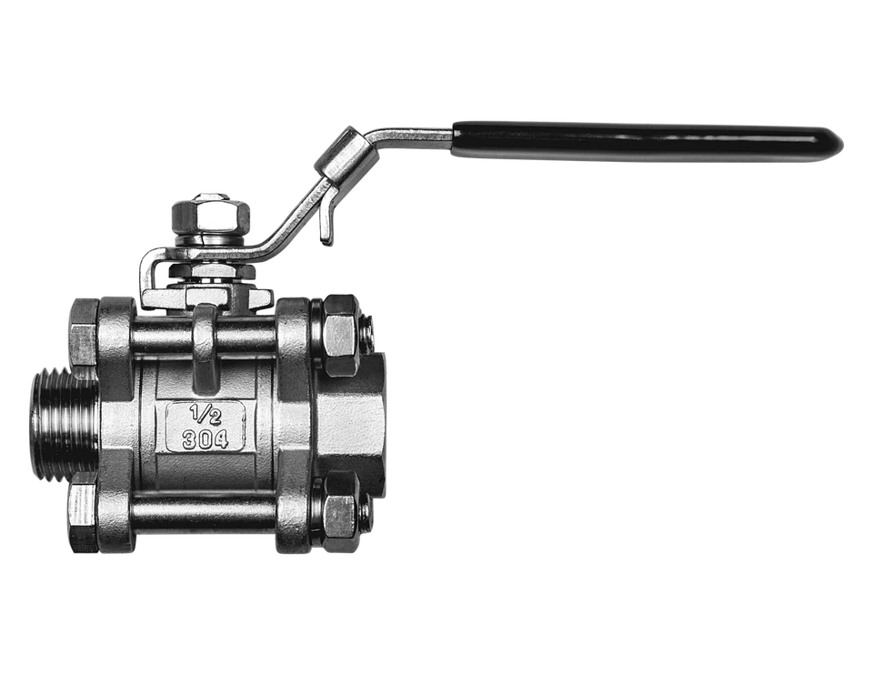 Stainless Ball Valve - 3 piece
