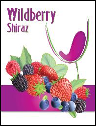 Wildberry Island Mist Wine Labels 30 ct