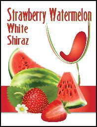 Strawberry Watermelon Island Mist Wine Labels 30 ct