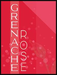 Grenache Rose Wine Labels 30 ct