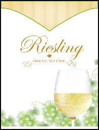 Riesling Wine Labels 30 ct