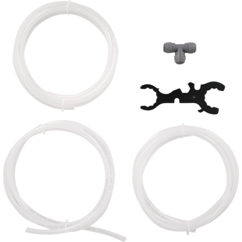 KOMOS® Brushed Stainless Draft Tower Kit (2 Tap)