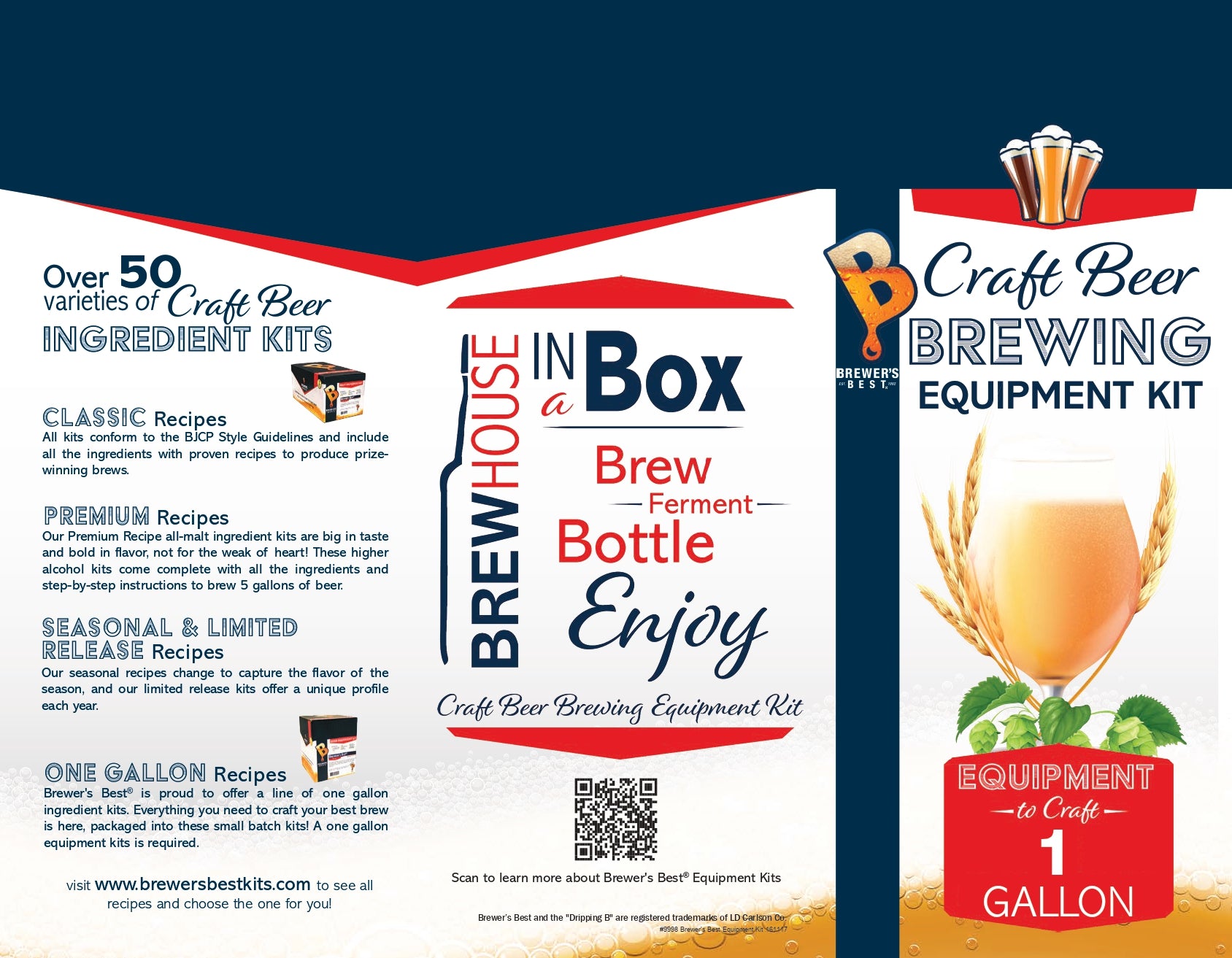 Brewer's Best® One Gallon Beer Equipment Kit