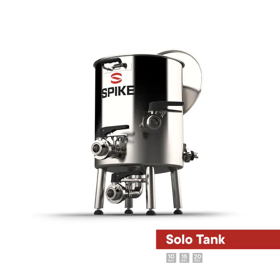 Spike Tank SOLO System 20 Gal 240v/bottom drain w/ add on CIP lid