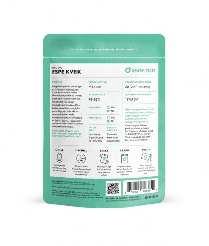 Omega Yeast Labs OYL-090 Espe Kveik