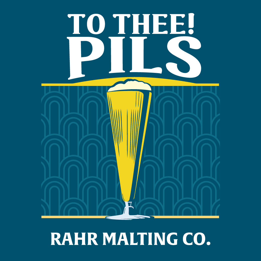 Rahr To Thee! Pils™ Malt 55 lb (25 kg) Bag