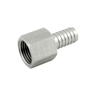 HEX ADAPTER, 1/2"FPT X 1/2"B (304 S/S)