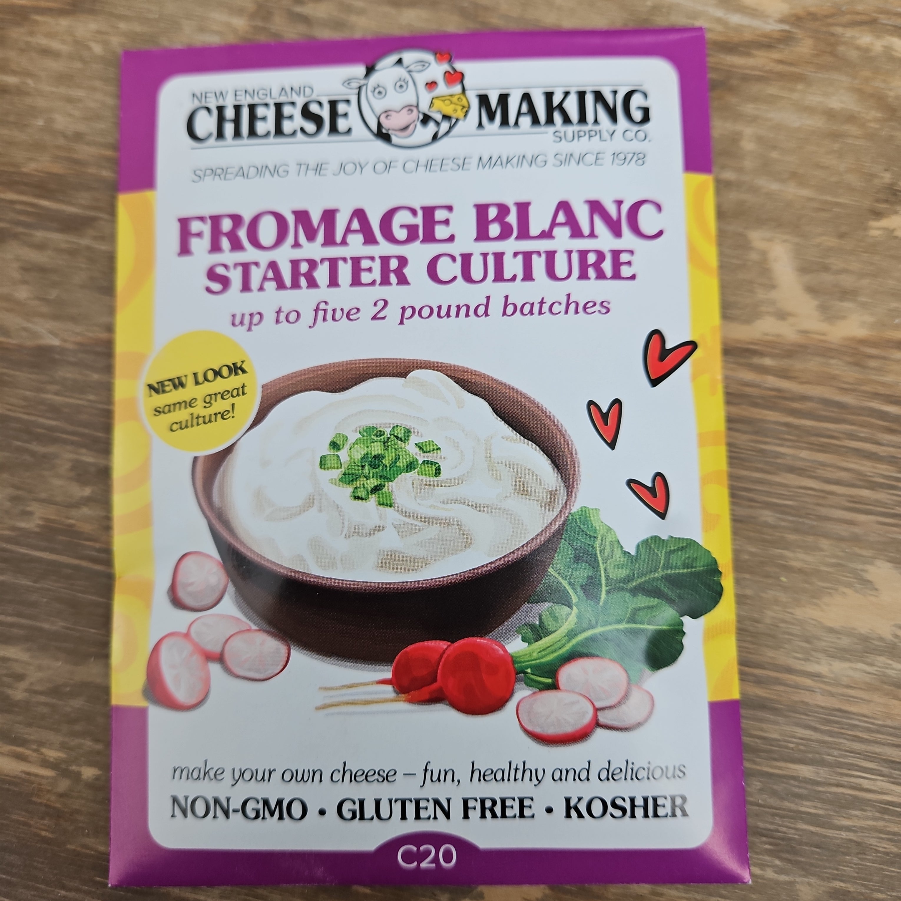 Fromage Blanc Starter Culture 5 Pack