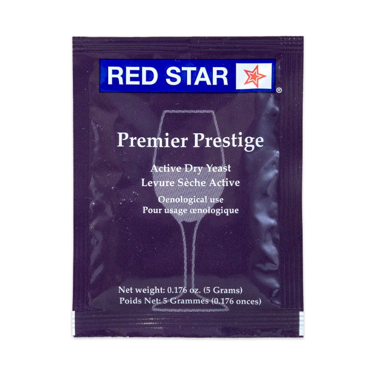 Red Star Premier Prestige Wine Yeast- 5 g packet