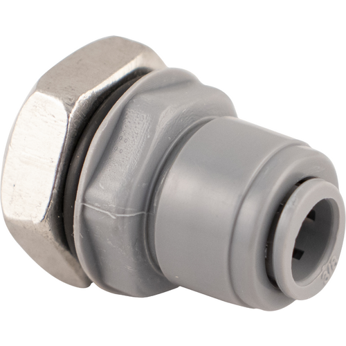 Duotight Push-In Bulkhead - 9.5 mm (3/8 in.) x 1/2 in. BSP