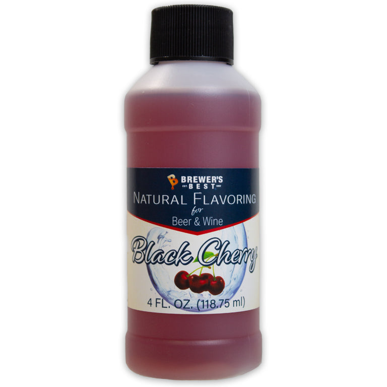 Natural Black Cherry Flavoring Extract - 4 Oz