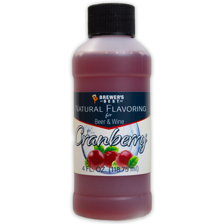 Natural Cranberry Flavoring Extract - 4 Oz