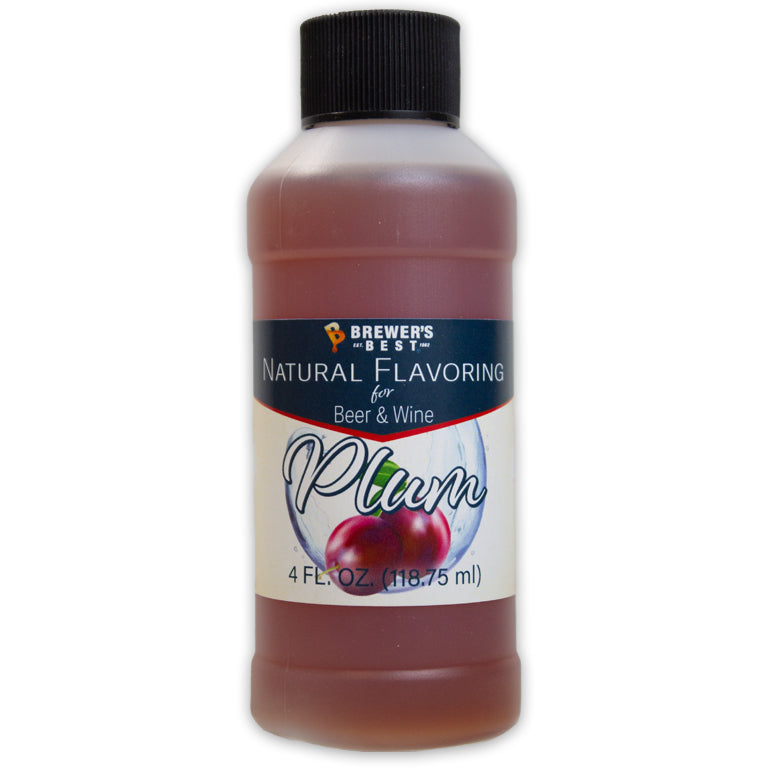 Natural Plum Flavoring Extract - 4 Oz