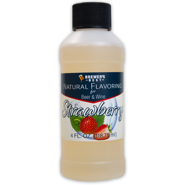 Natural Strawberry Flavoring Extract - 4 Oz