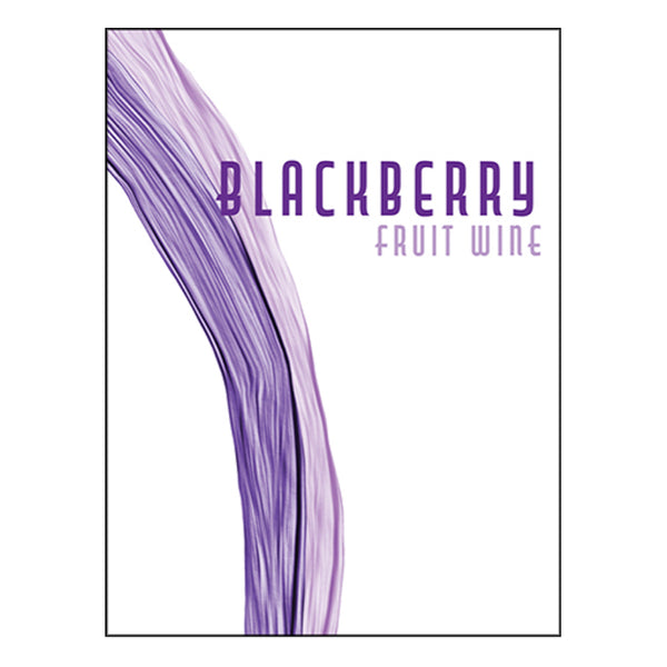 Blackberry Wine Labels 30 ct