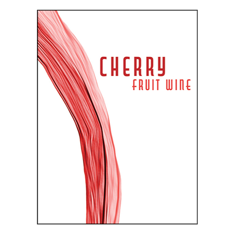 Cherry Wine Labels 30 ct