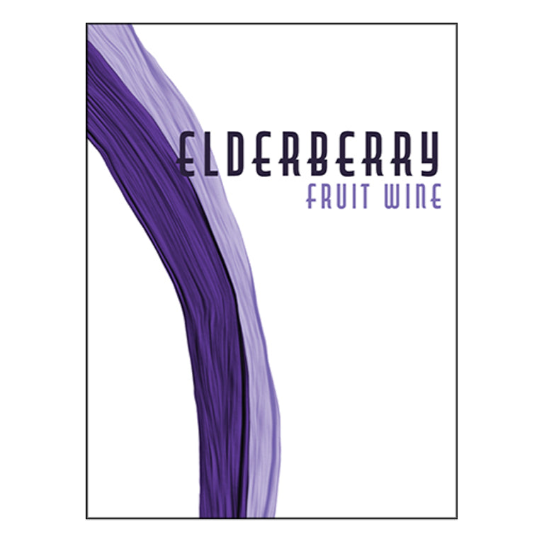 Elderberry Wine Labels 30 ct