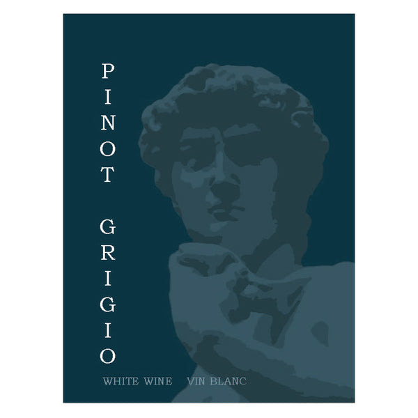 Pinot Grigio Wine Labels 30 ct