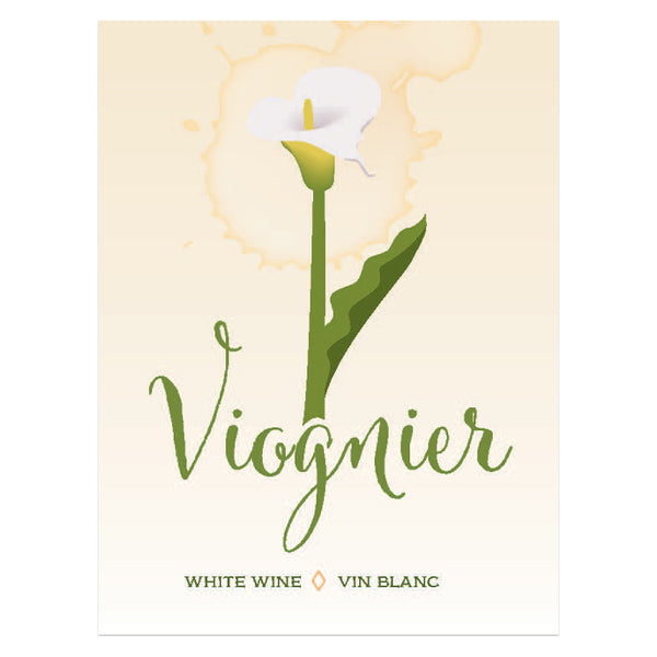 Viognier Wine Labels 30 ct