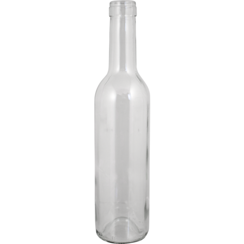 Farro Glass | Premium Wine Bottles | Bordeaux | Clear | 375mL | Case of 24