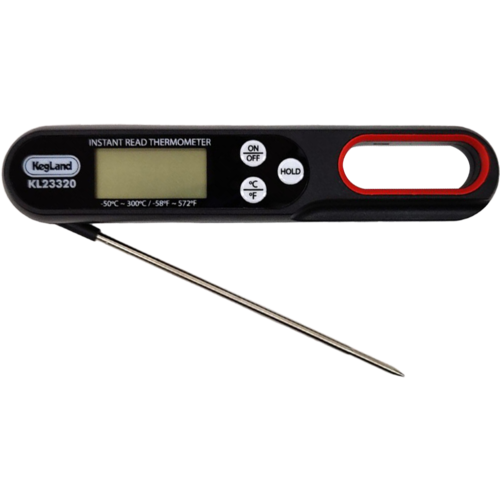 KegLand Instant Read Digital Thermometer w/ Folding Probe