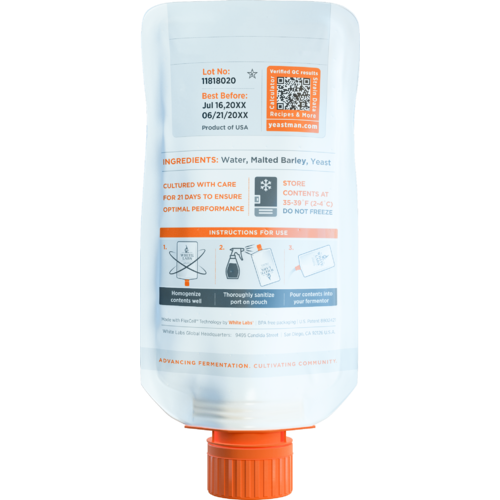 White Labs Yeast | WLP530 Abbey Ale | Beer Yeast | PurePitch® Next Generation | Industry Leading Viability | 150 Billion Cells