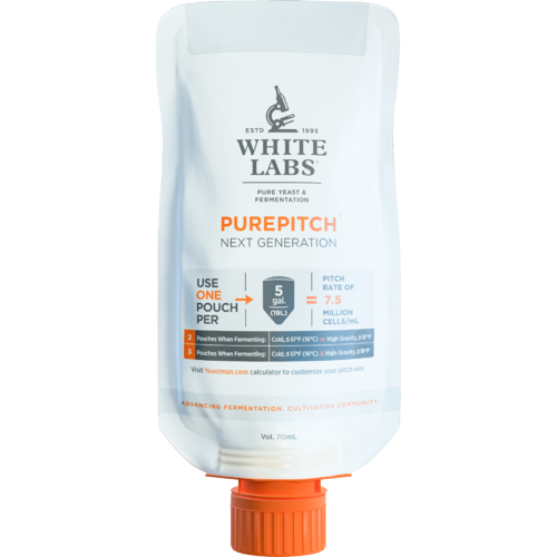 White Labs Yeast | WLP720 Sweet Mead/Wine Yeast | Wine, Cider, Mead Yeast | PurePitch® Next Generation | Industry Leading Viability | 150 Billion Cells