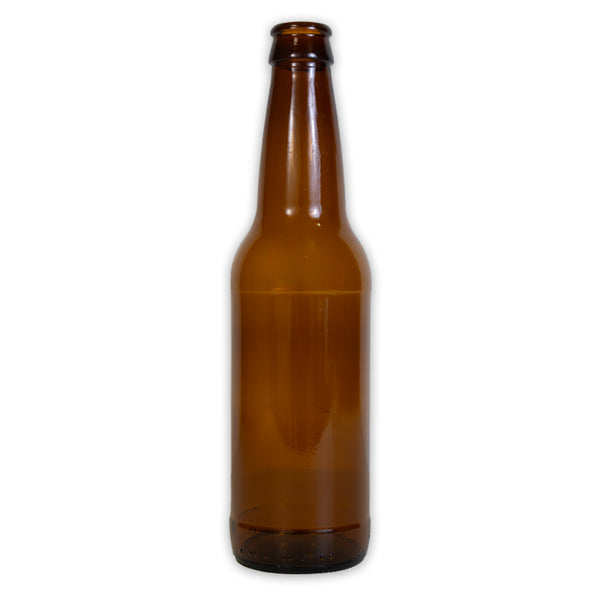 12 OZ New Amber Beer Bottles 24/case