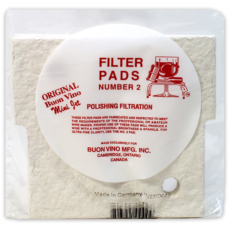 Buon Vino Mini Jet Filter Pads