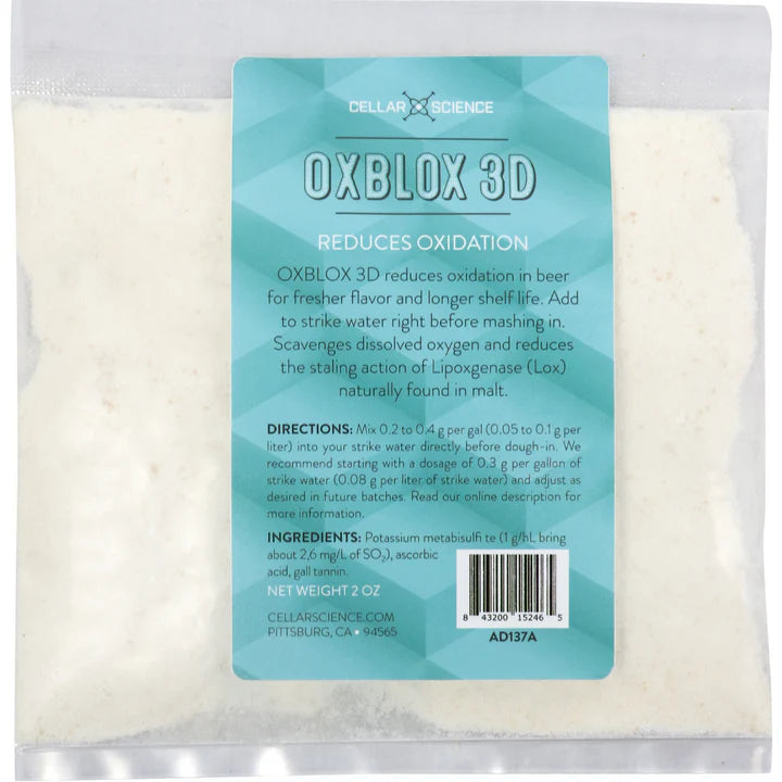CellarScience® Oxblox 3D | Dissolved Oxygen Reducer
