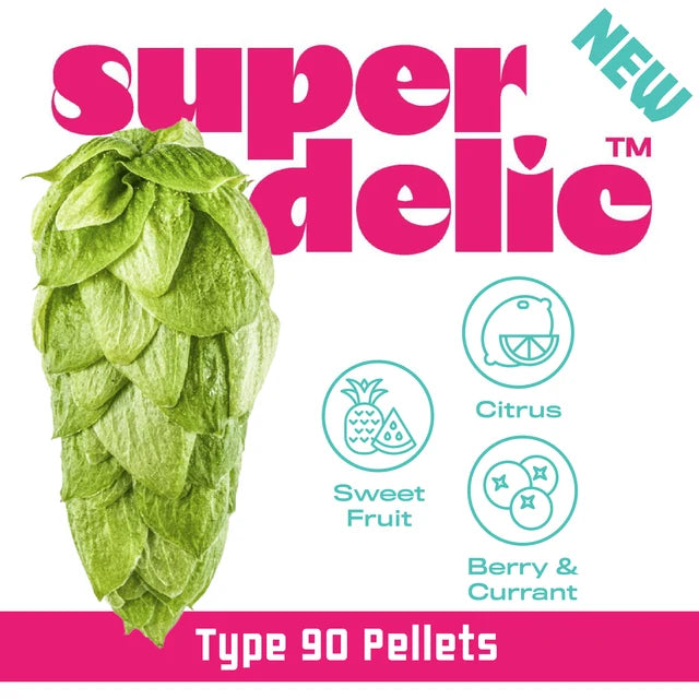 2026 Superdelic Hop Pellets - 1 oz