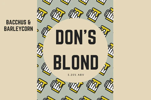 Don's Blond All Grain Beer Kit 5 gallon