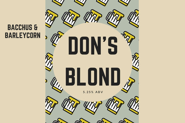 Don's Blond (Blond Ale)