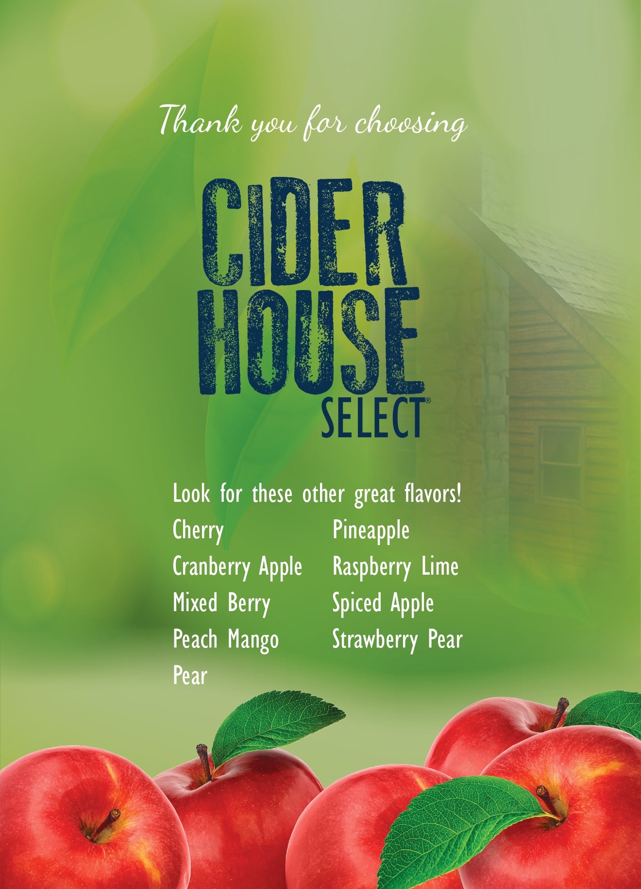 Cider House Select Mango Peach Cider Kit