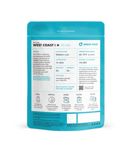 Omega Yeast Labs OYL-430 West Coast I +