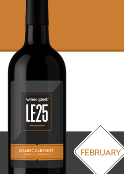 LE25 Malbec Cabernet  ﻿Mendoza, Argentina 14L Wine Kit