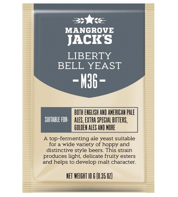 Mangrove Jack's Craft Series Yeast M36 Liberty Bell Ale 10g