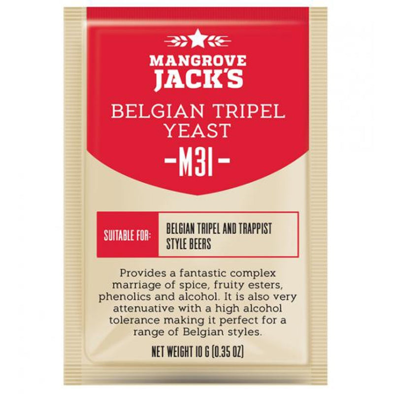 Mangrove Jack' CS Yeast M31 Belgian Tripel (10g)